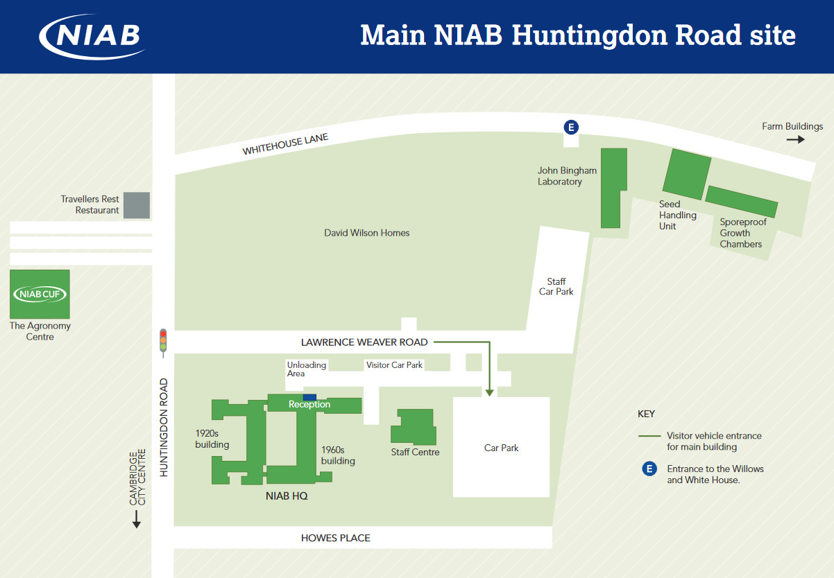 NIAB at Huntingdon Road NIAB at Huntingdon Road