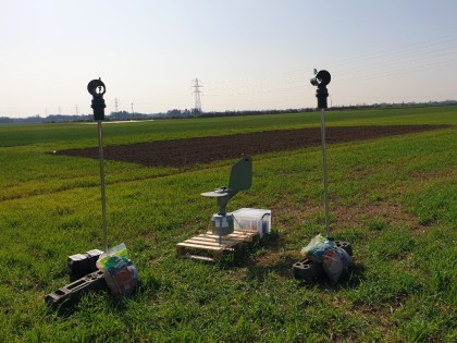 The Sony Sentinel project in use in a cereal crop field