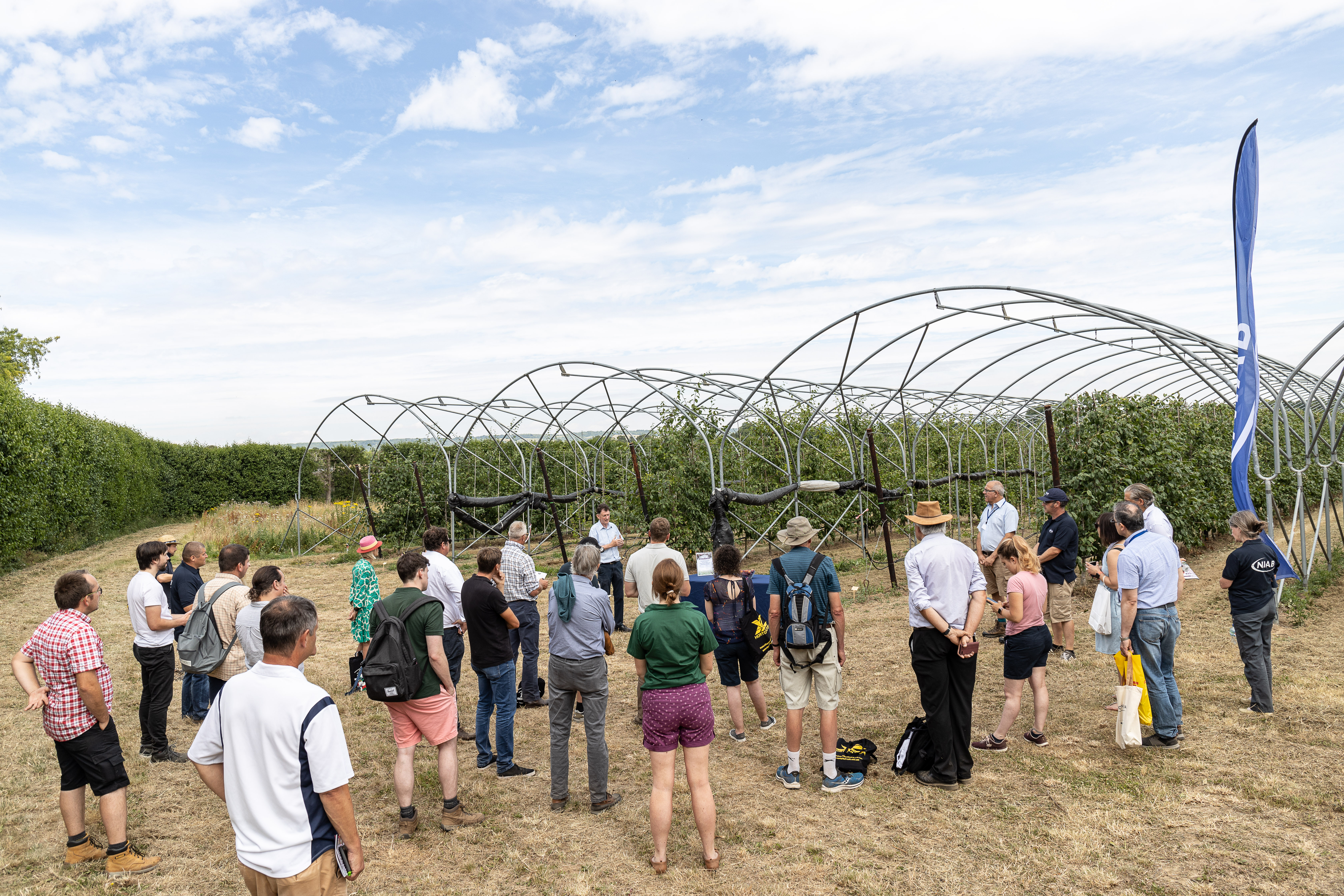 NIAB staff at Fruit Focus