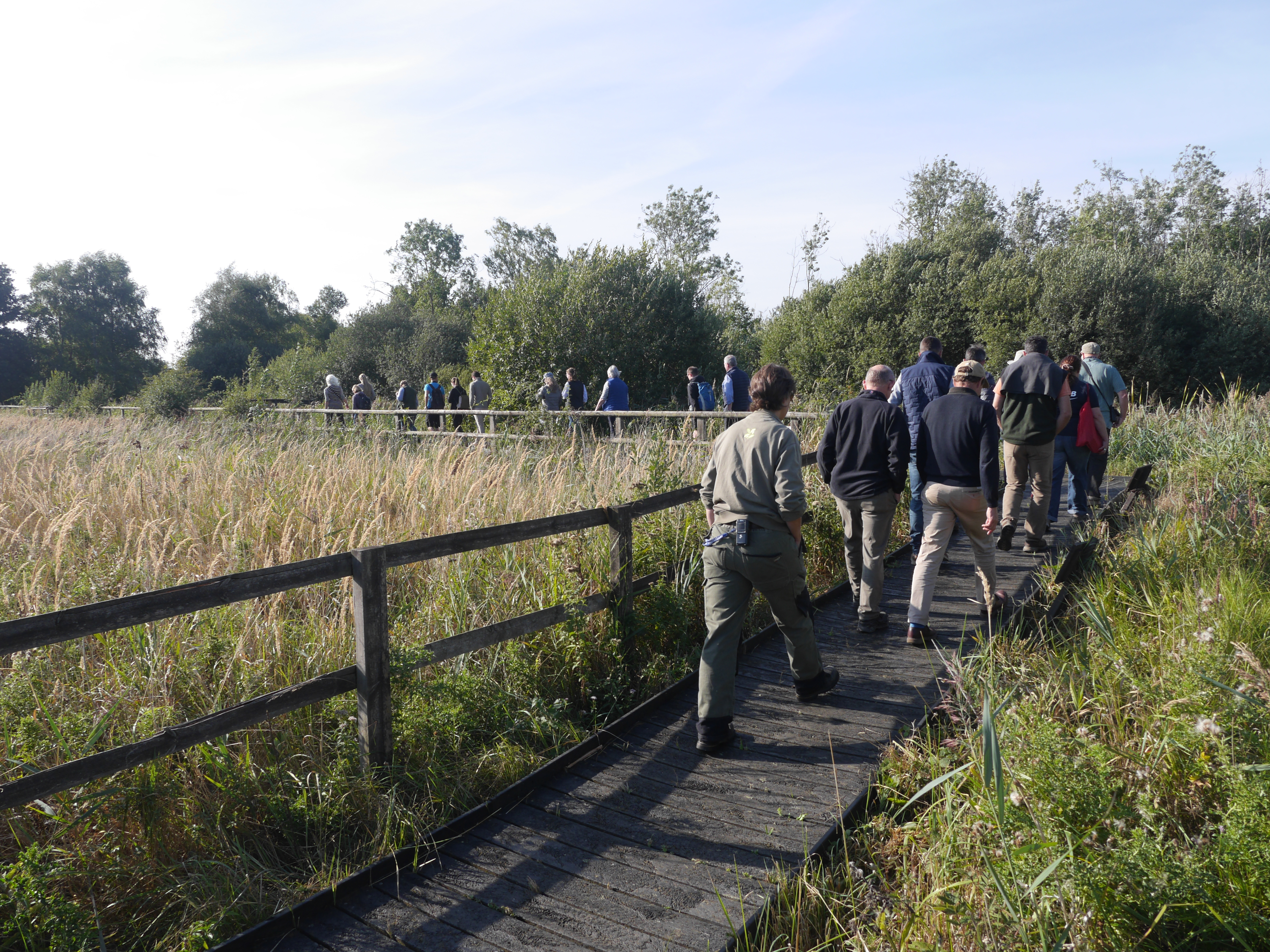  Discovery Group farmers exploring Wicken Fen