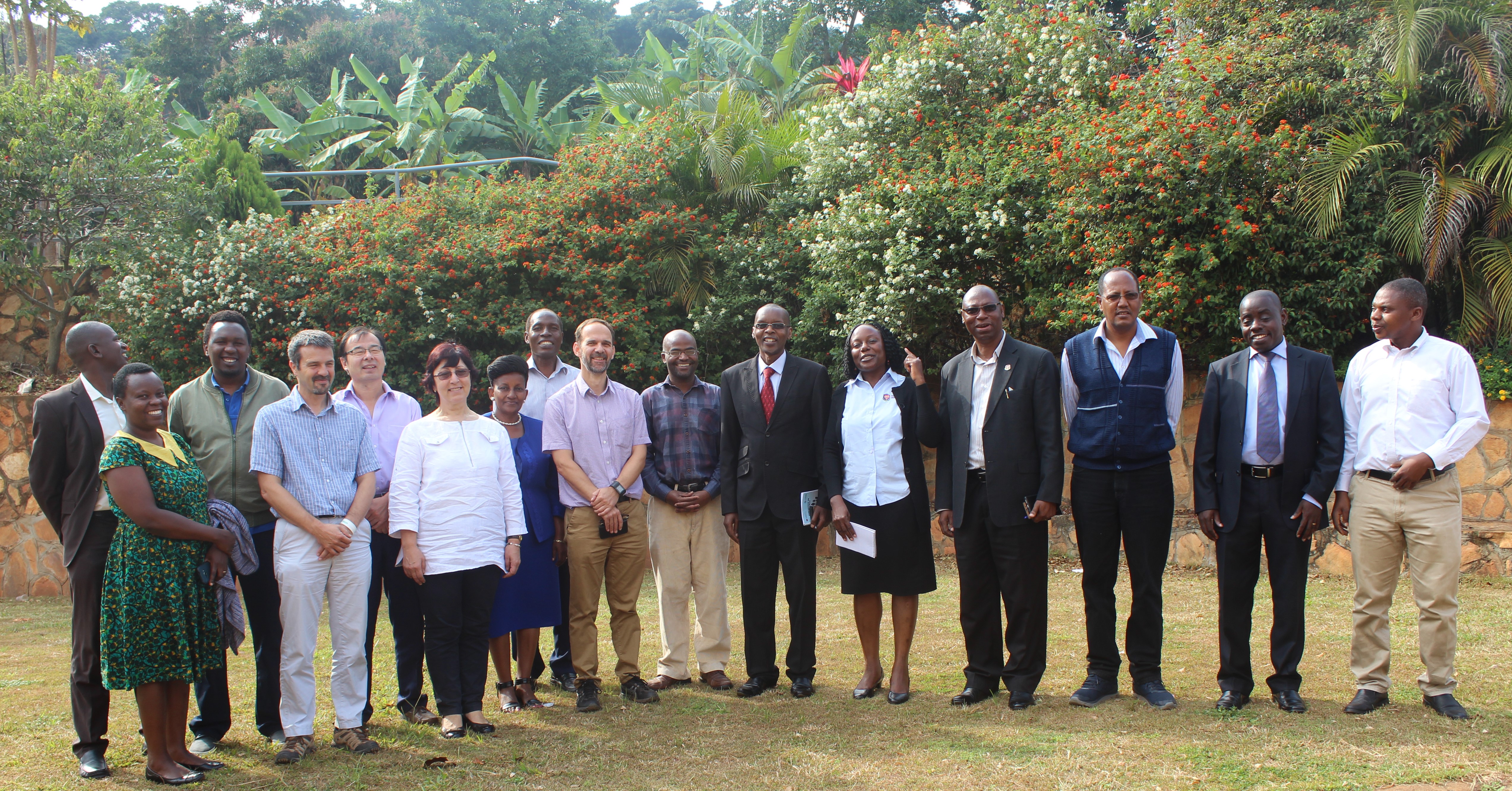SASSA-SAI partners at a project meeting in July 2018