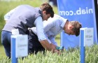 Visitors on the NIAB Cereals Event stand