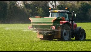 Fertiliser spreading