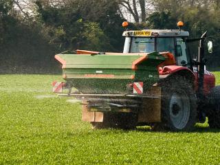 Fertiliser spreading