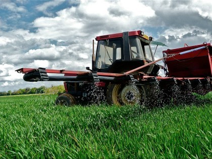 Fertiliser spreading