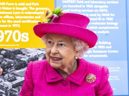 Queen Elizabeth II visiting NIAB in 2019