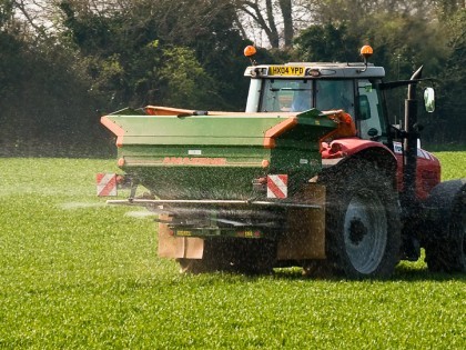 Fertiliser spreading