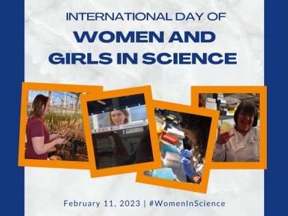 Collage of NIAB Scientists for International Day of Women and Girls in Science