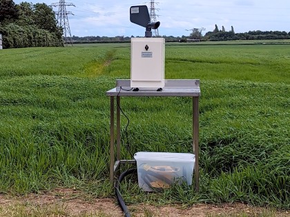 A cyclone trap at Niab