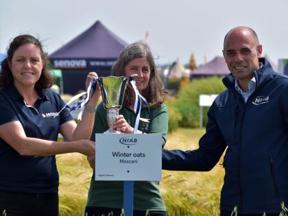 Niab Variety Cup presentation at Cereals 2025