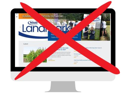 Niab website down