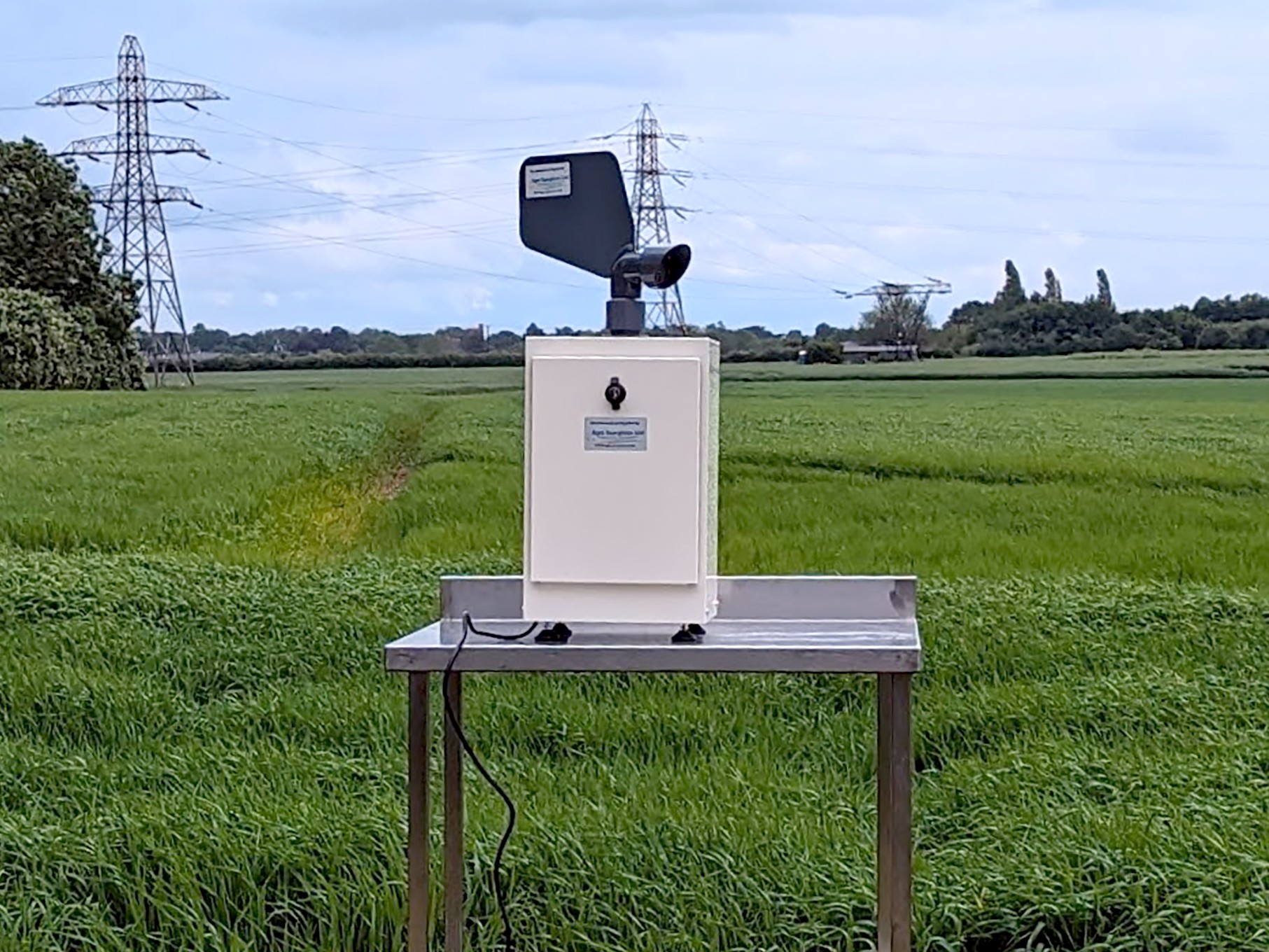 A cyclone trap at Niab