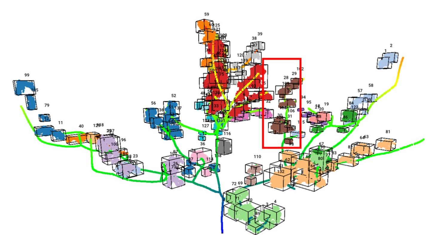 3D tree level floral trait analysis