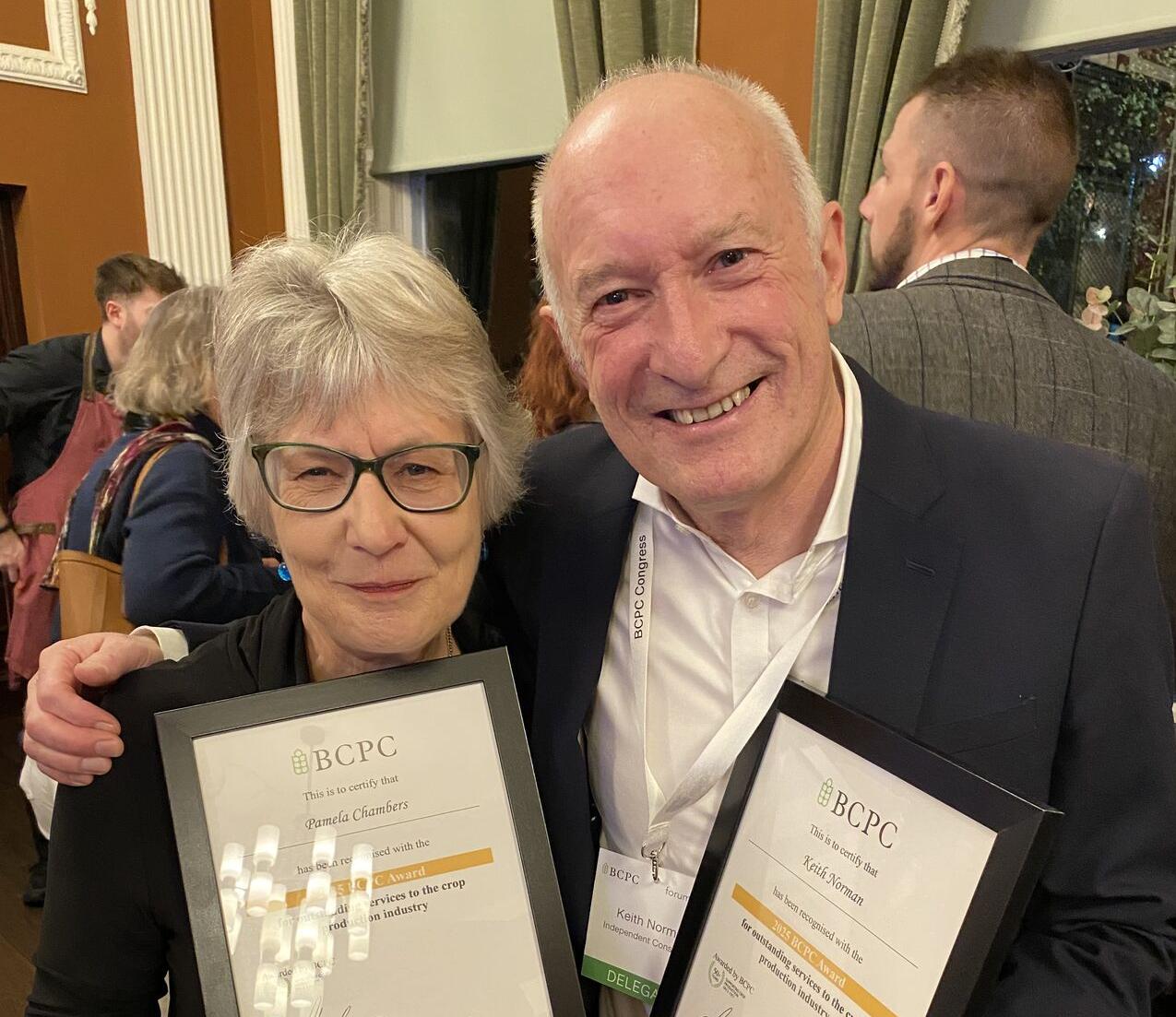 Pamela Chambers and Keith Norman