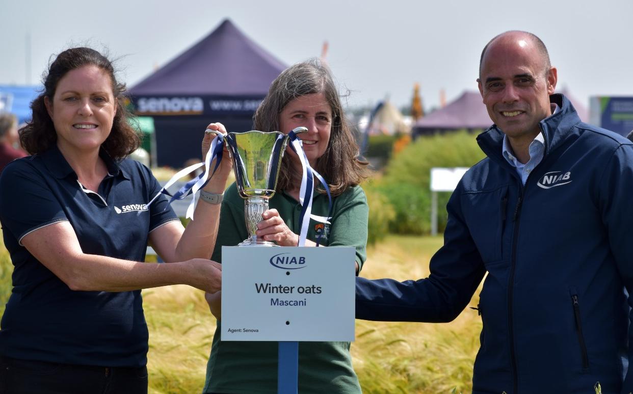 Niab Variety Cup presentation at Cereals 2025