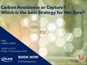 carbon capture or avoidance