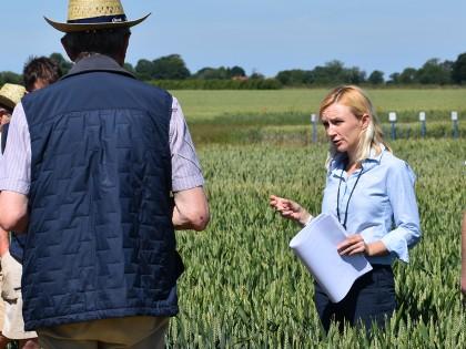 Aoife O'Driscoll demonstration fungicide management