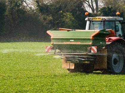 Fertiliser spreading