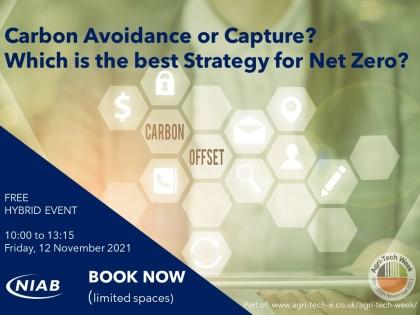 carbon capture or avoidance