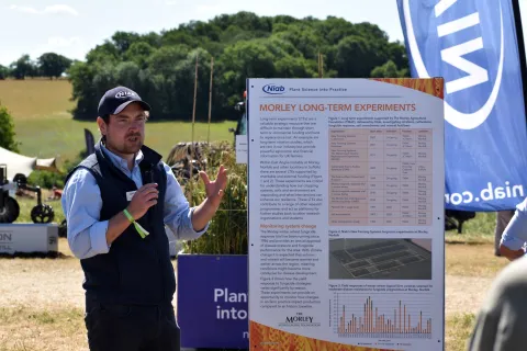 Niab's David Clarke talking about the Morley Long-term Experiments