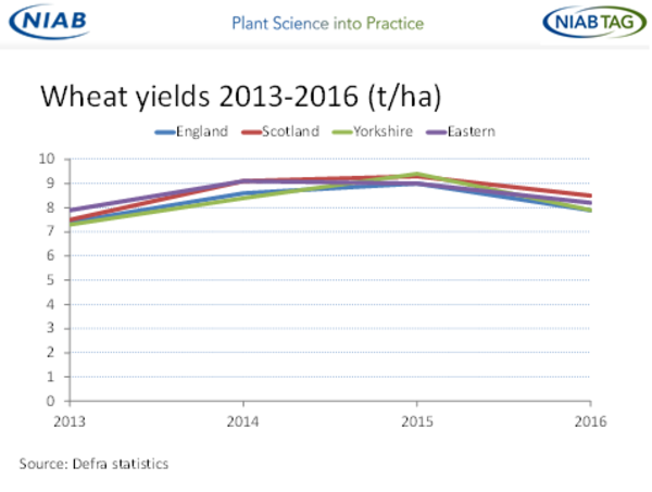 Jim Orson NIAB TAG blog - wheat yields