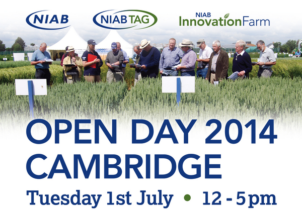 NIAB Cambridge Open Day 2014