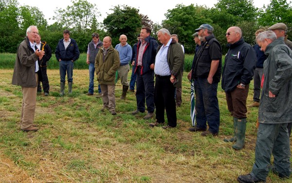 Jim at the NIAB TAG Blackgrass Centre