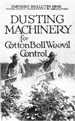 Dusting Machinery for Cotton Boll Weevil Control